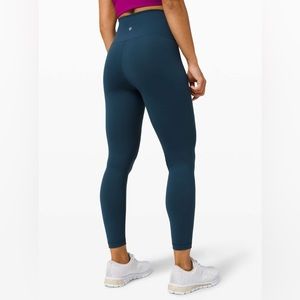 Lululemon Wunder Train High-Rise Tight 25” Submarine Color